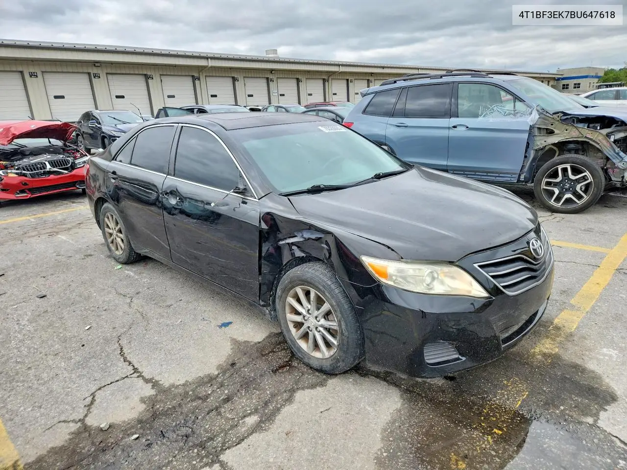 2011 TOYOTA CAMRY VIN 4T1BF3EK7BU647618 — фото 4