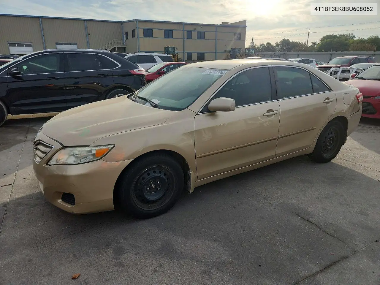 TOYOTA CAMRY 2011, VIN 4T1BF3EK8BU608052