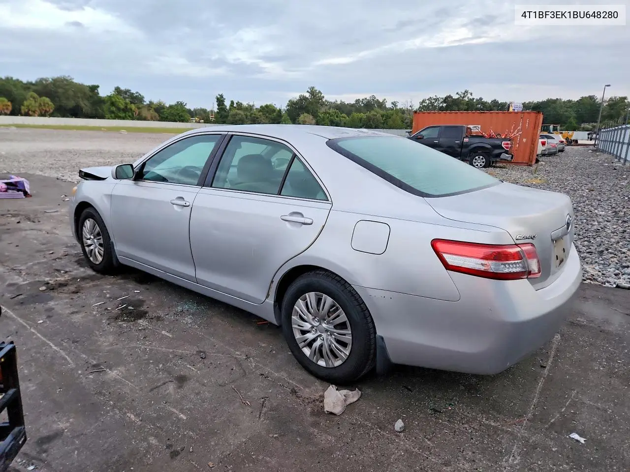 2011 TOYOTA CAMRY VIN 4T1BF3EK1BU648280 — фото 2