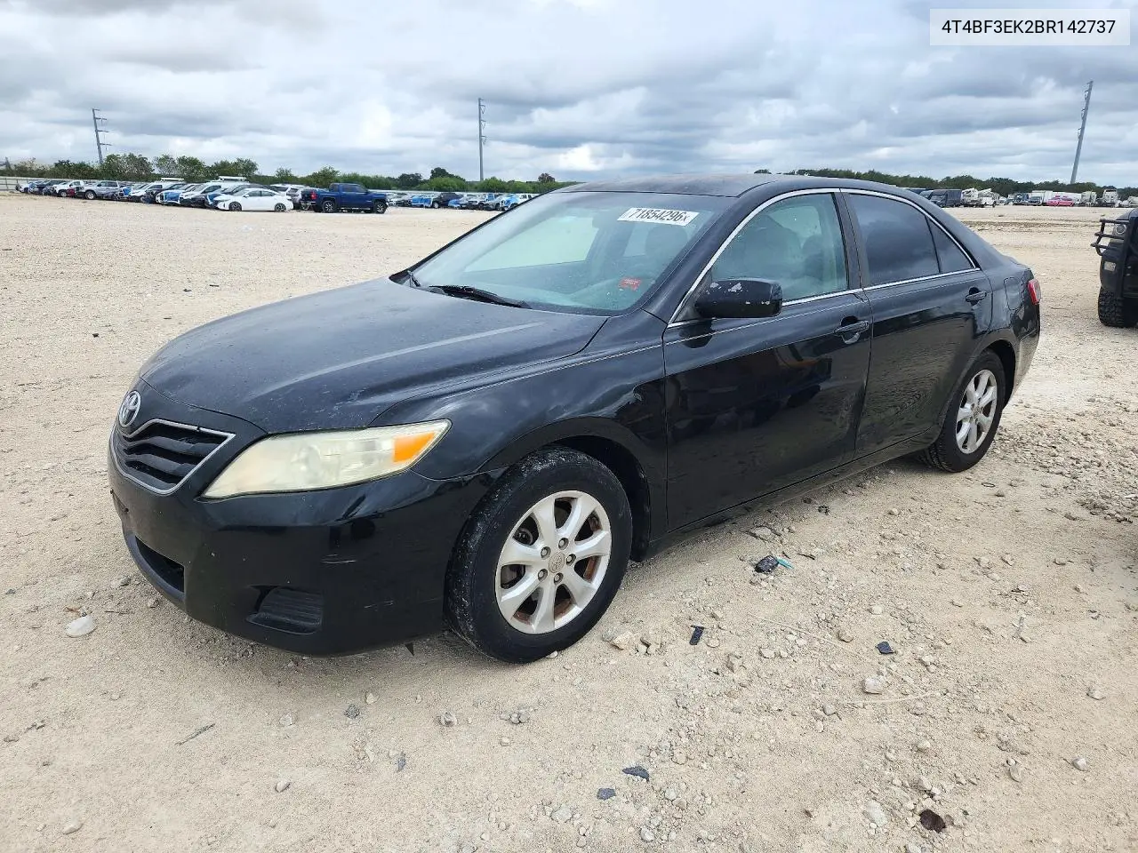 TOYOTA CAMRY 2011, VIN 4T4BF3EK2BR142737
