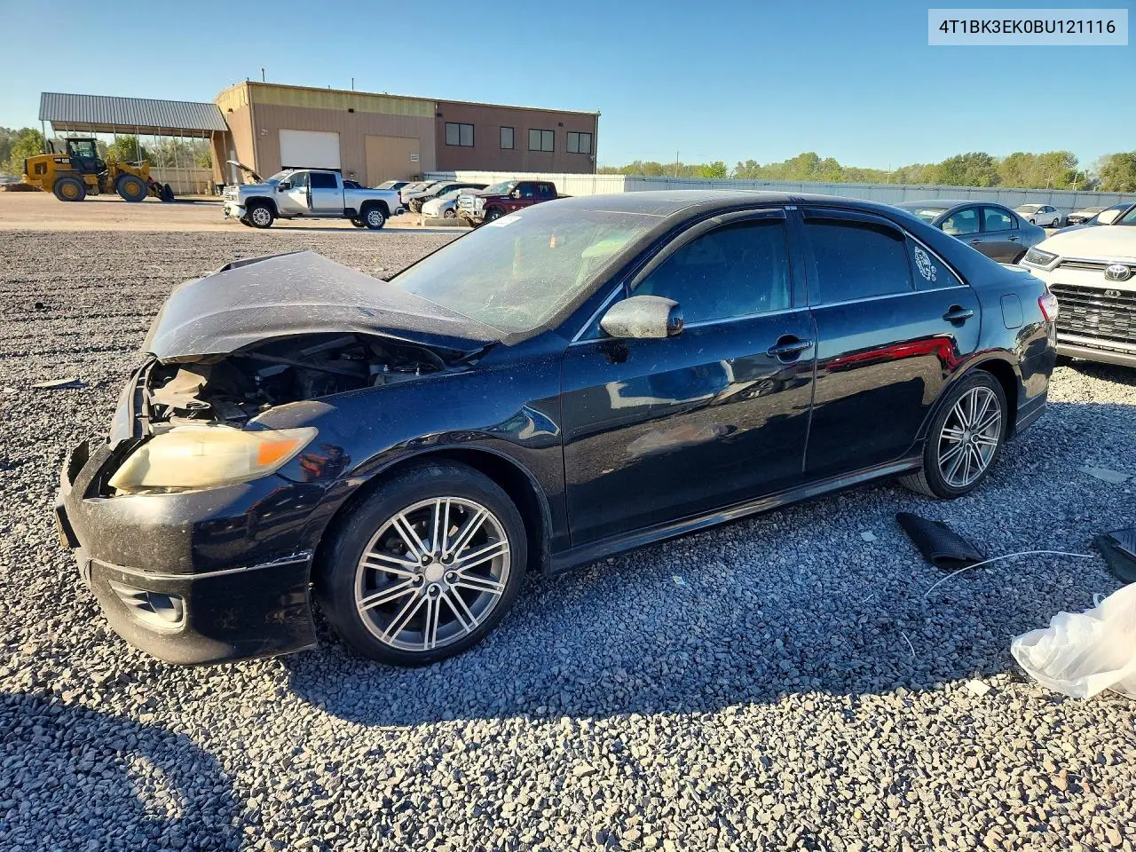 TOYOTA CAMRY 2011, VIN 4T1BK3EK0BU121116
