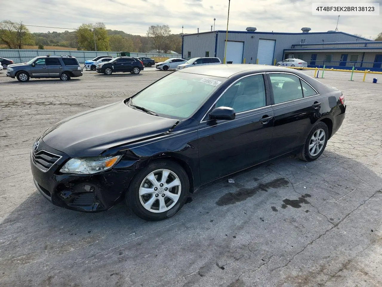 TOYOTA CAMRY 2011, VIN 4T4BF3EK2BR138123