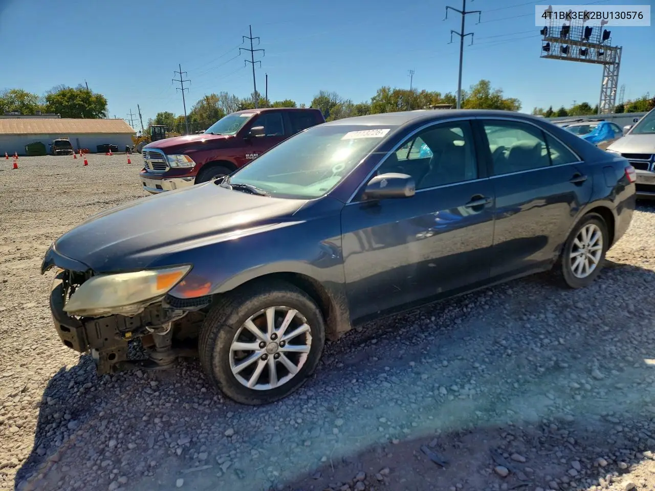 TOYOTA CAMRY 2011, VIN 4T1BK3EK2BU130576
