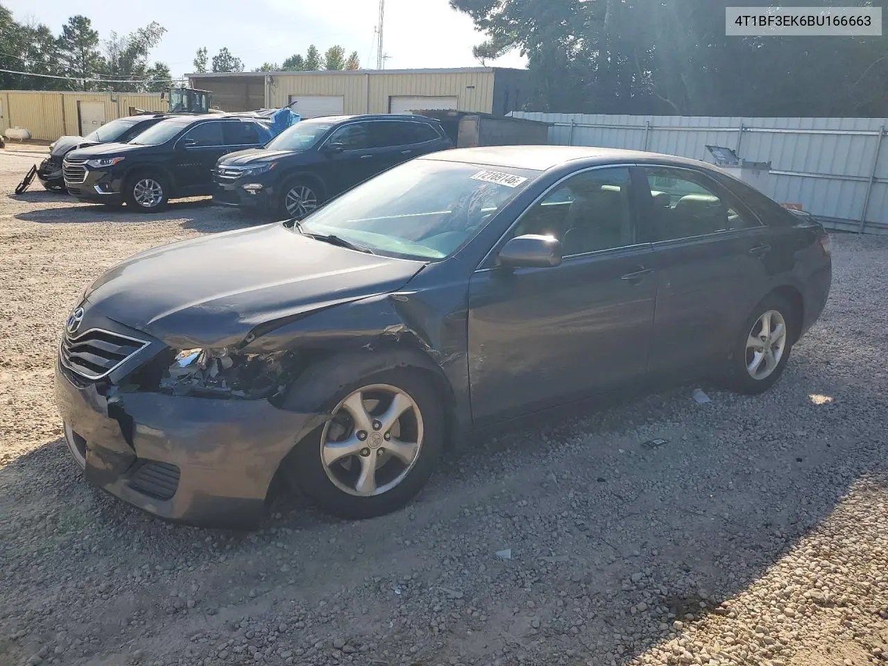 TOYOTA CAMRY 2011, VIN 4T1BF3EK6BU166663