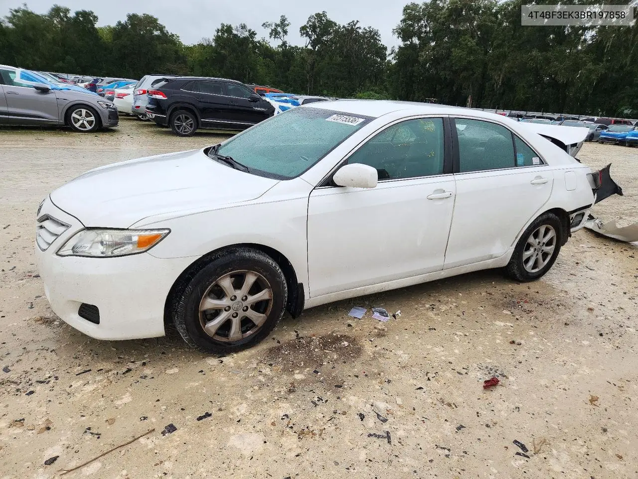 TOYOTA CAMRY 2011, VIN 4T4BF3EK3BR197858