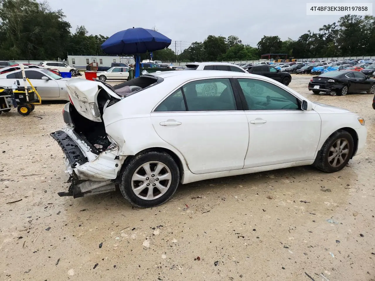2011 TOYOTA CAMRY VIN 4T4BF3EK3BR197858 — фото 3