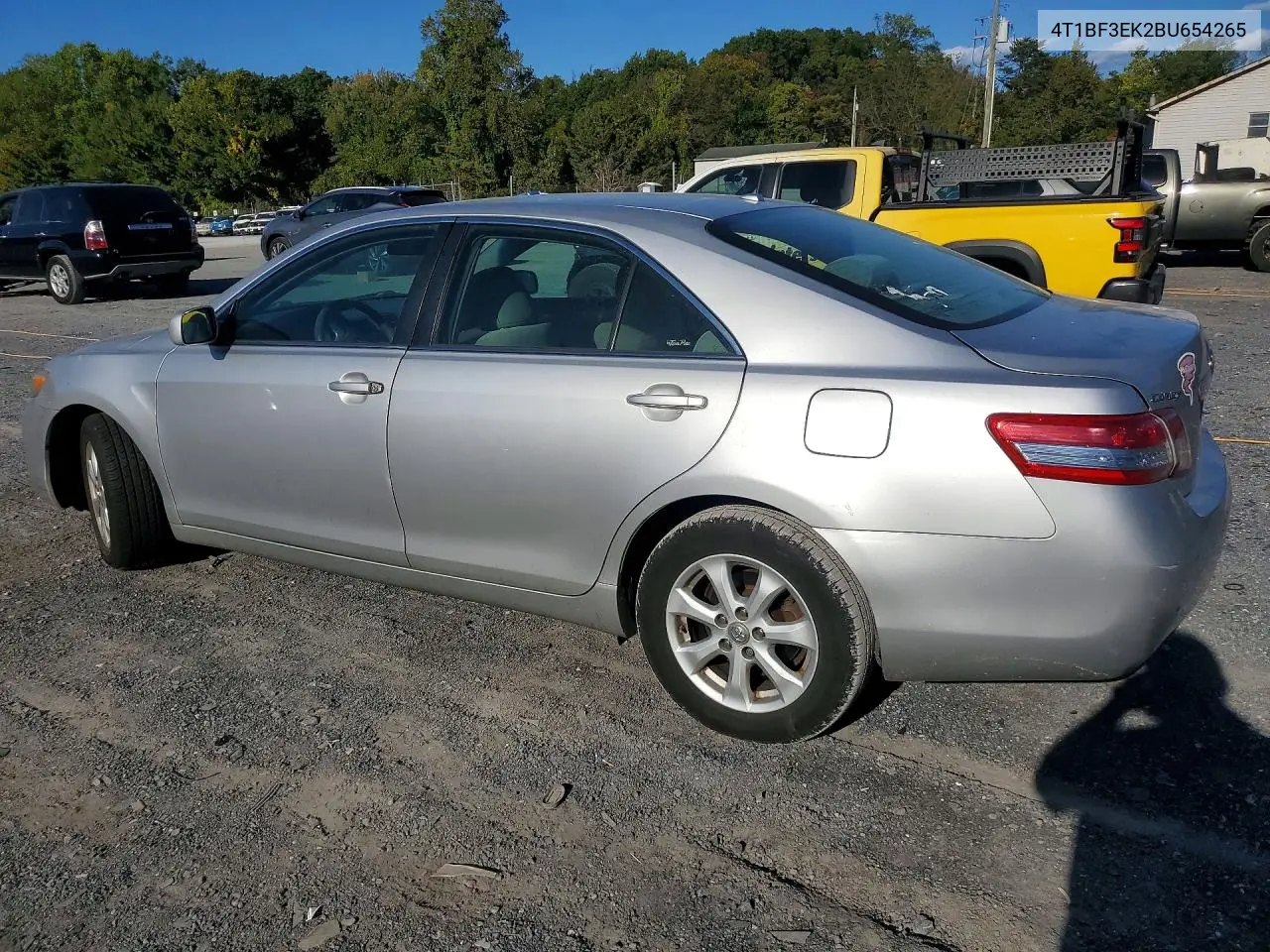 2011 TOYOTA CAMRY VIN 4T1BF3EK2BU654265 — фото 2