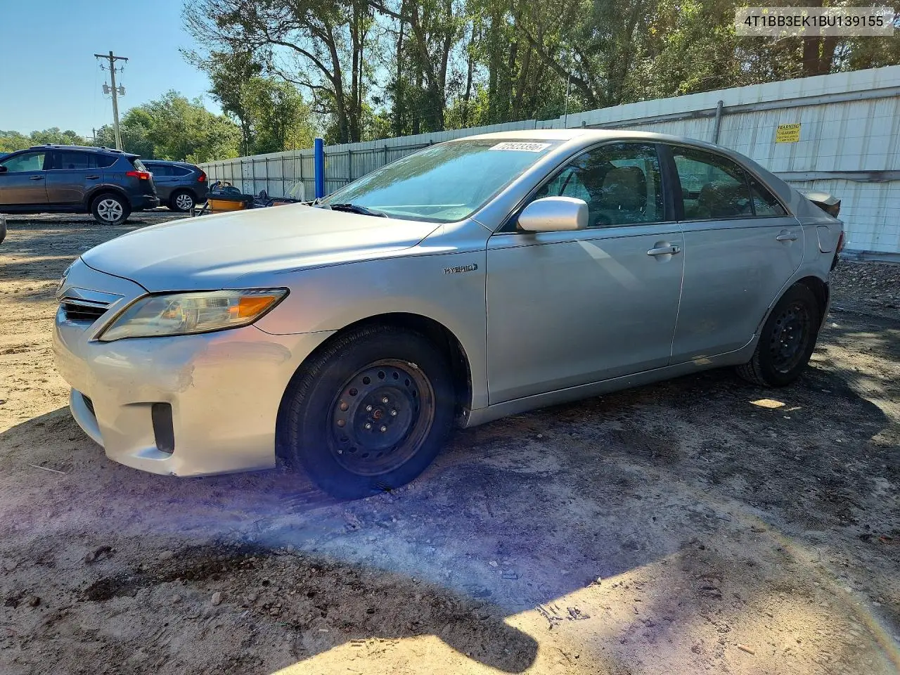 TOYOTA CAMRY 2011, VIN 4T1BB3EK1BU139155