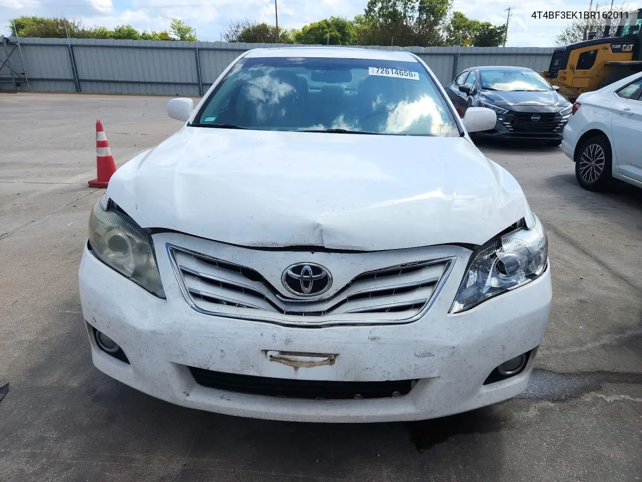 2011 TOYOTA CAMRY VIN 4T4BF3EK1BR162011 — фото 5