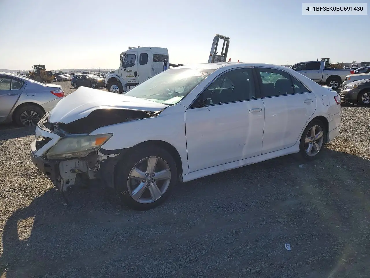 TOYOTA CAMRY 2011, VIN 4T1BF3EK0BU691430