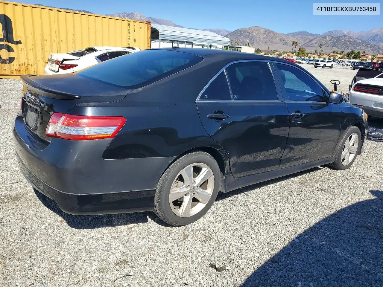 2011 TOYOTA CAMRY VIN 4T1BF3EKXBU763458 — фото 3
