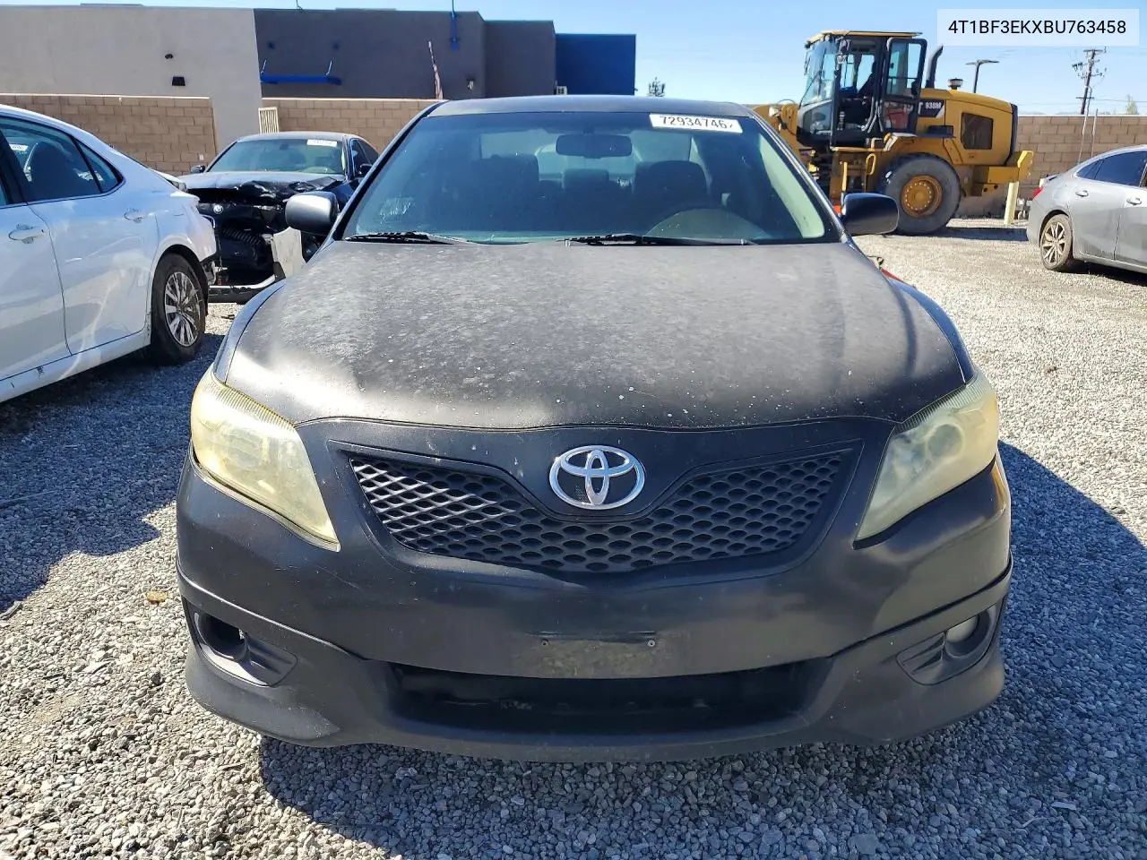 2011 TOYOTA CAMRY VIN 4T1BF3EKXBU763458 — фото 5