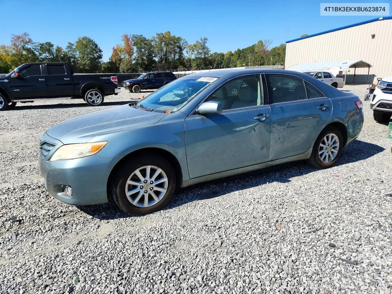 TOYOTA CAMRY 2011, VIN 4T1BK3EKXBU623874