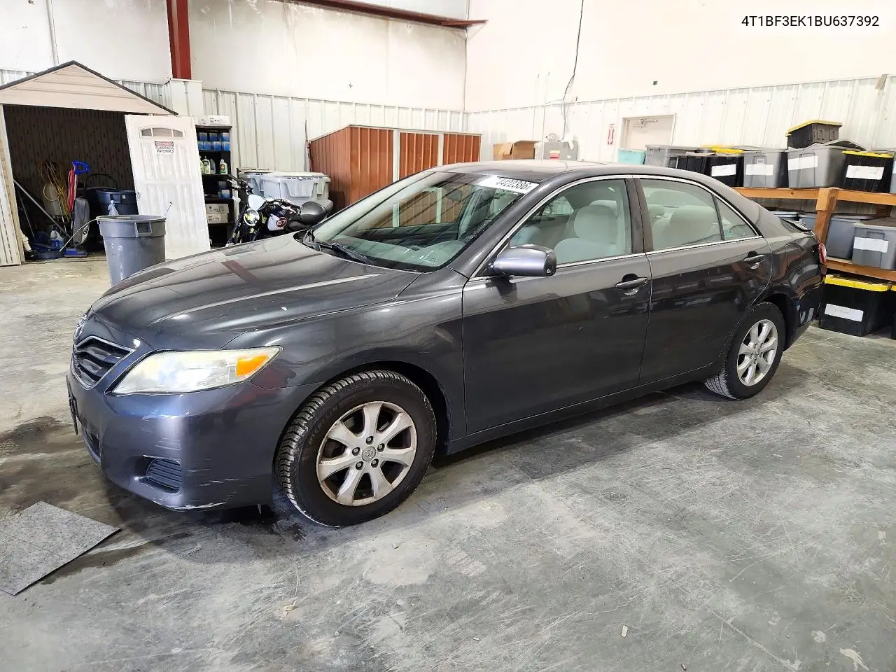 TOYOTA CAMRY 2011, VIN 4T1BF3EK1BU637392