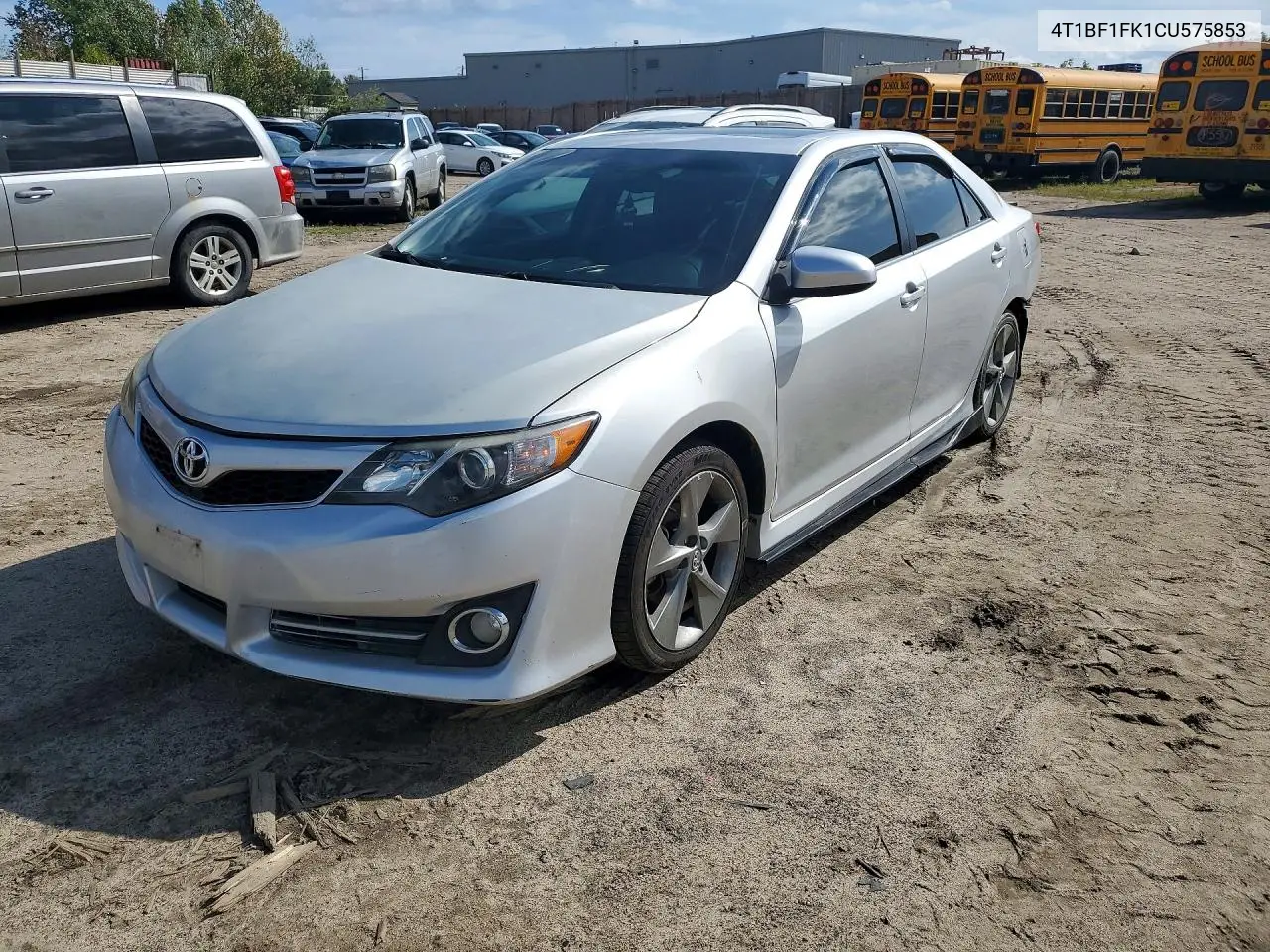 TOYOTA CAMRY 2012, VIN 4T1BF1FK1CU575853