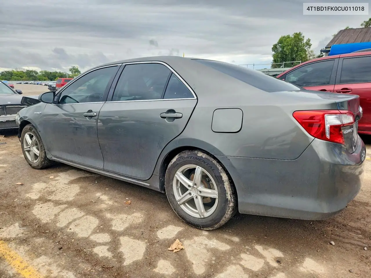 2012 TOYOTA CAMRY VIN 4T1BD1FK0CU011018 — фото 2