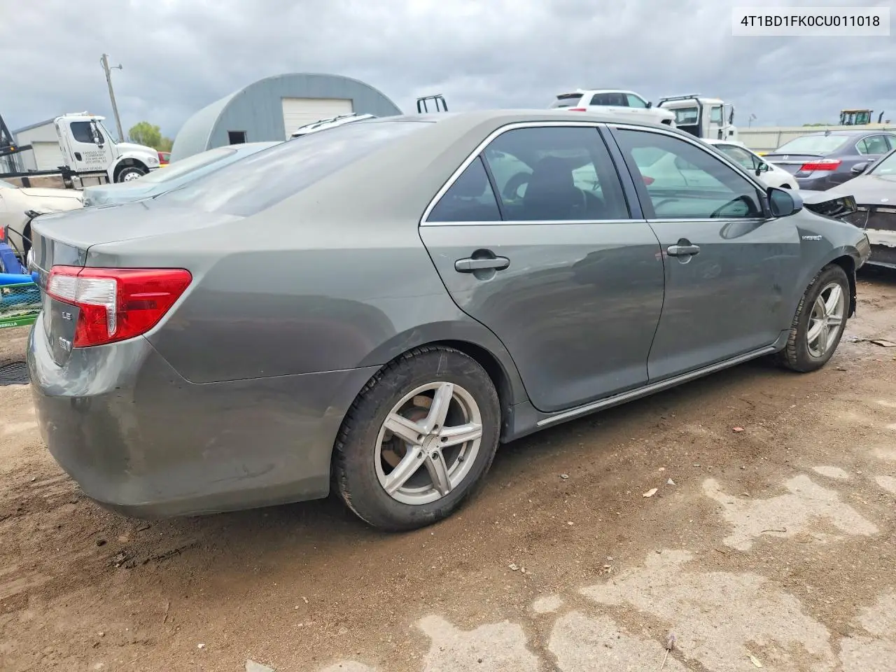 2012 TOYOTA CAMRY VIN 4T1BD1FK0CU011018 — фото 3