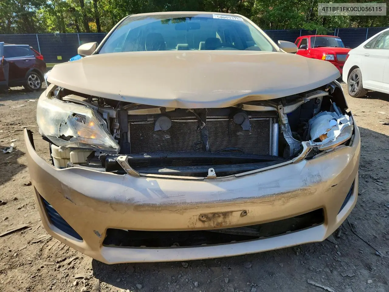2012 TOYOTA CAMRY VIN 4T1BF1FK0CU056115 — фото 5