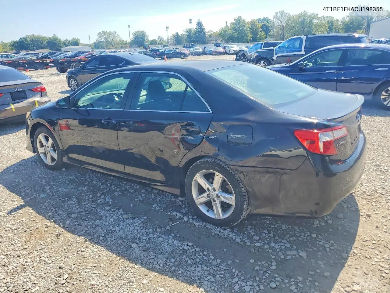2012 TOYOTA CAMRY VIN 4T1BF1FK6CU198355 — фото 2