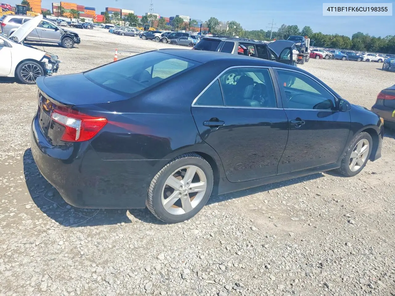2012 TOYOTA CAMRY VIN 4T1BF1FK6CU198355 — фото 3