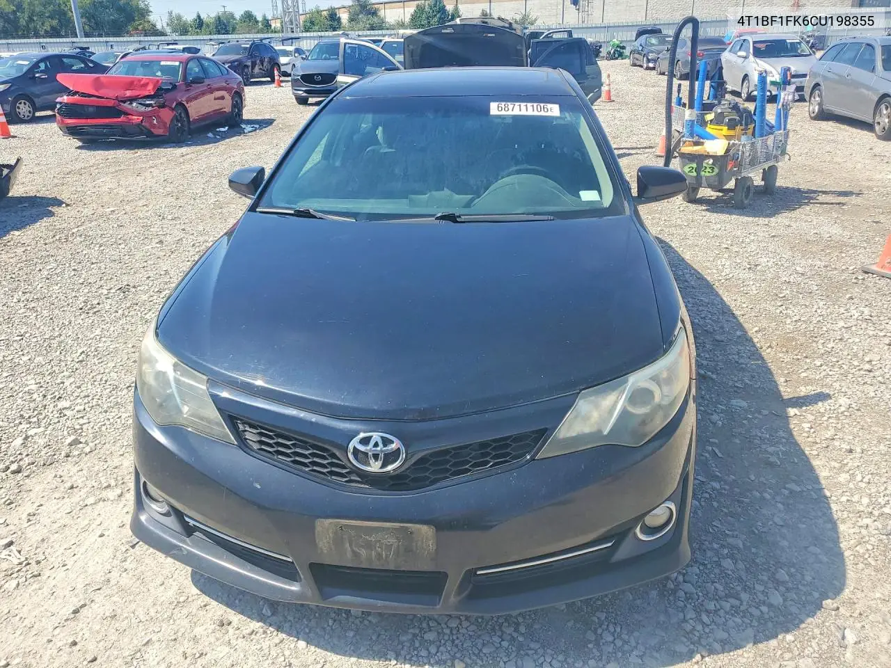 2012 TOYOTA CAMRY VIN 4T1BF1FK6CU198355 — фото 5