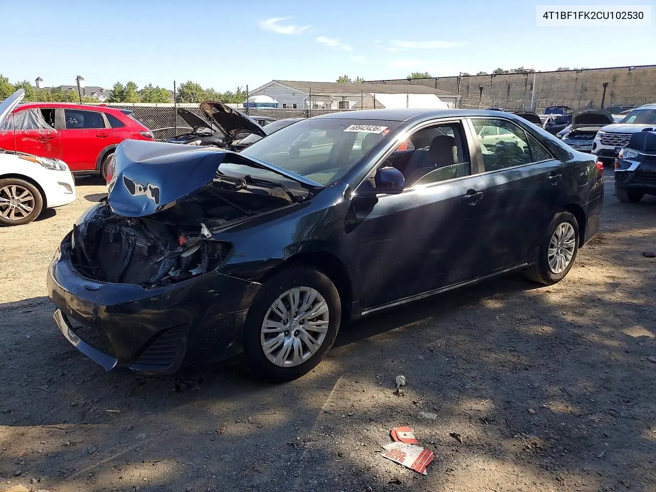 TOYOTA CAMRY 2012, VIN 4T1BF1FK2CU102530