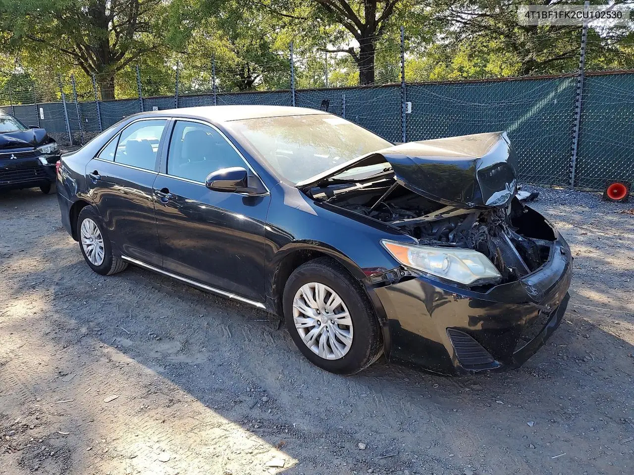 2012 TOYOTA CAMRY VIN 4T1BF1FK2CU102530 — фото 4