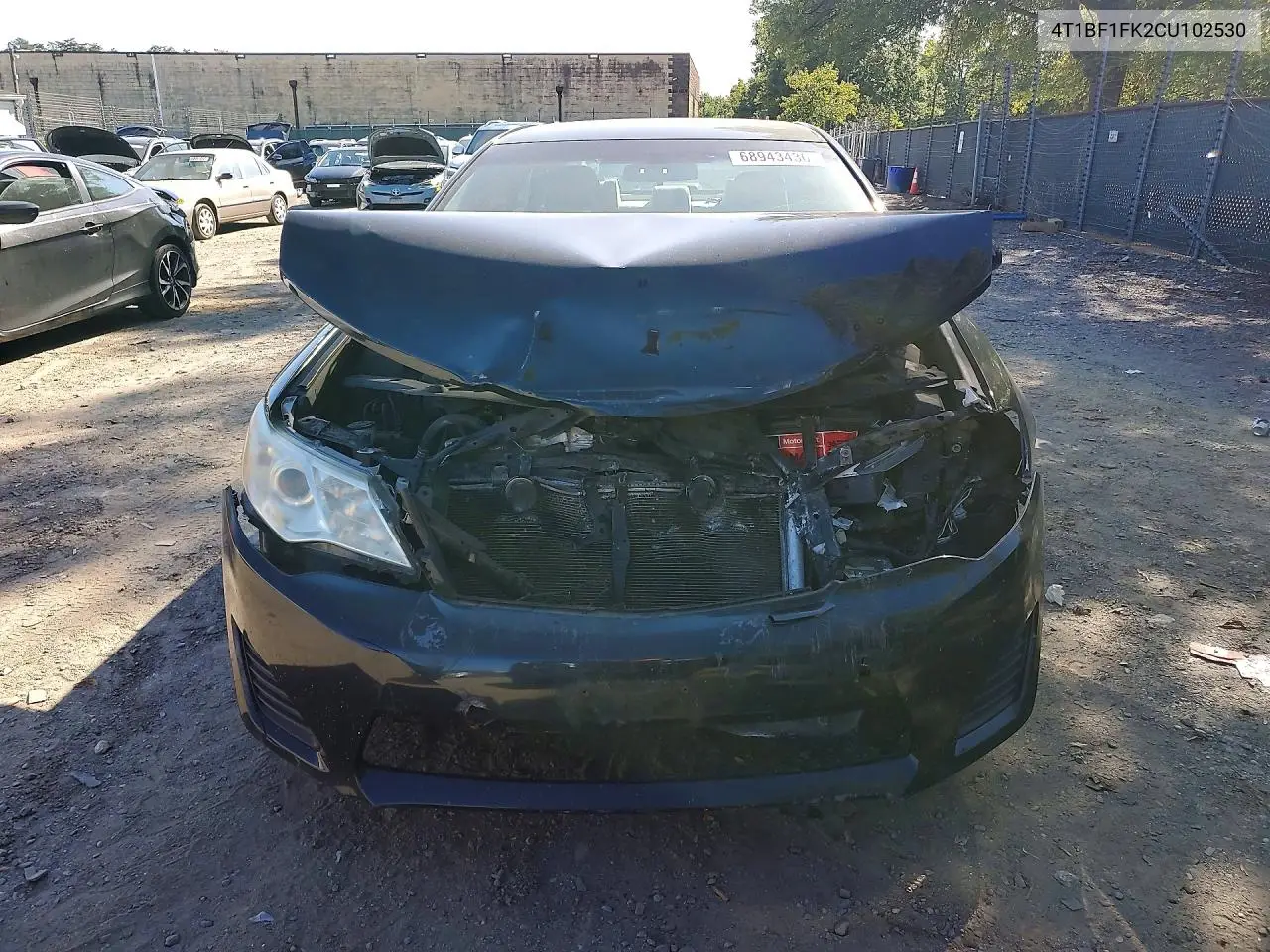 2012 TOYOTA CAMRY VIN 4T1BF1FK2CU102530 — фото 5