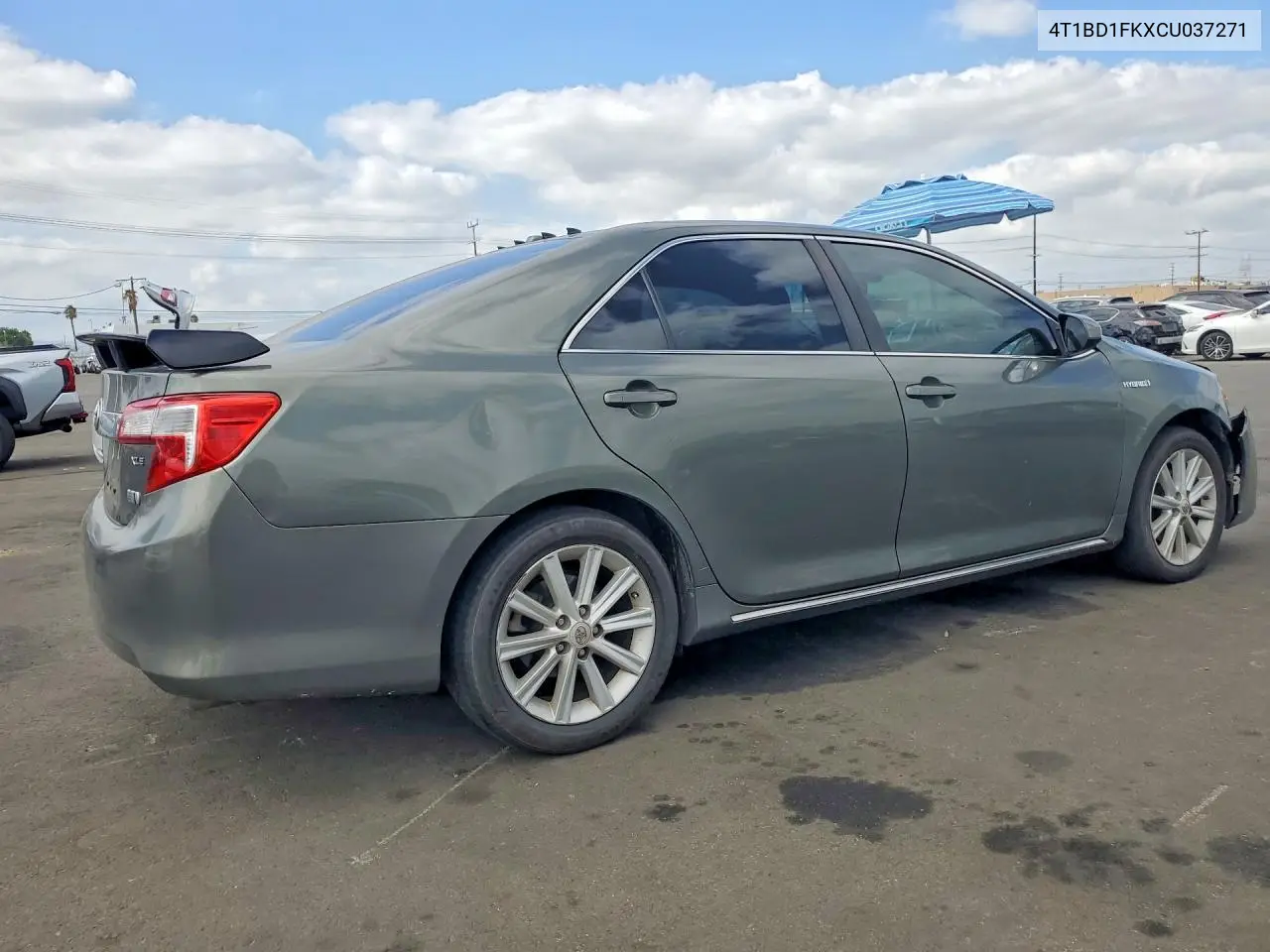2012 TOYOTA CAMRY VIN 4T1BD1FKXCU037271 — фото 3