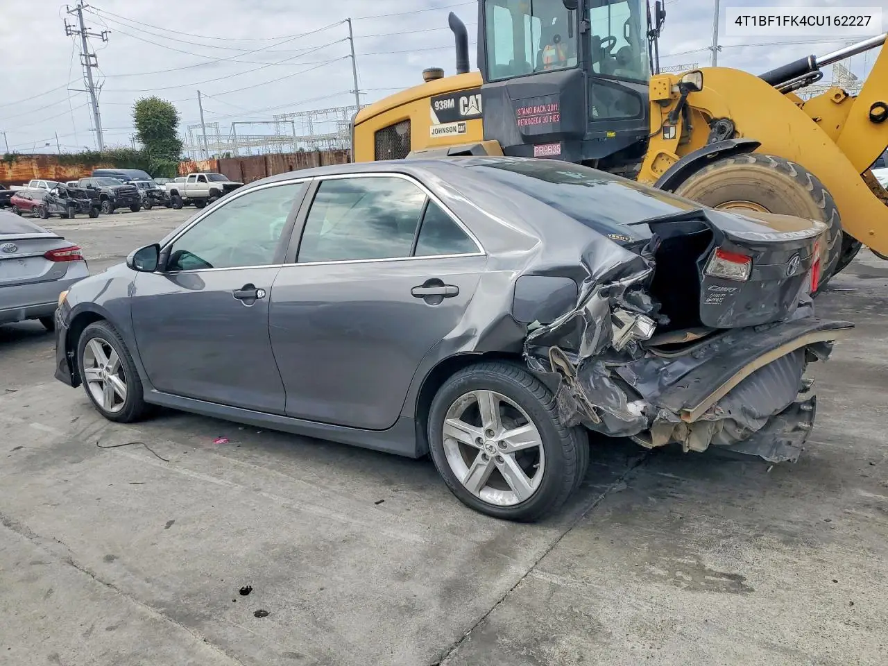 2012 TOYOTA CAMRY VIN 4T1BF1FK4CU162227 — фото 2