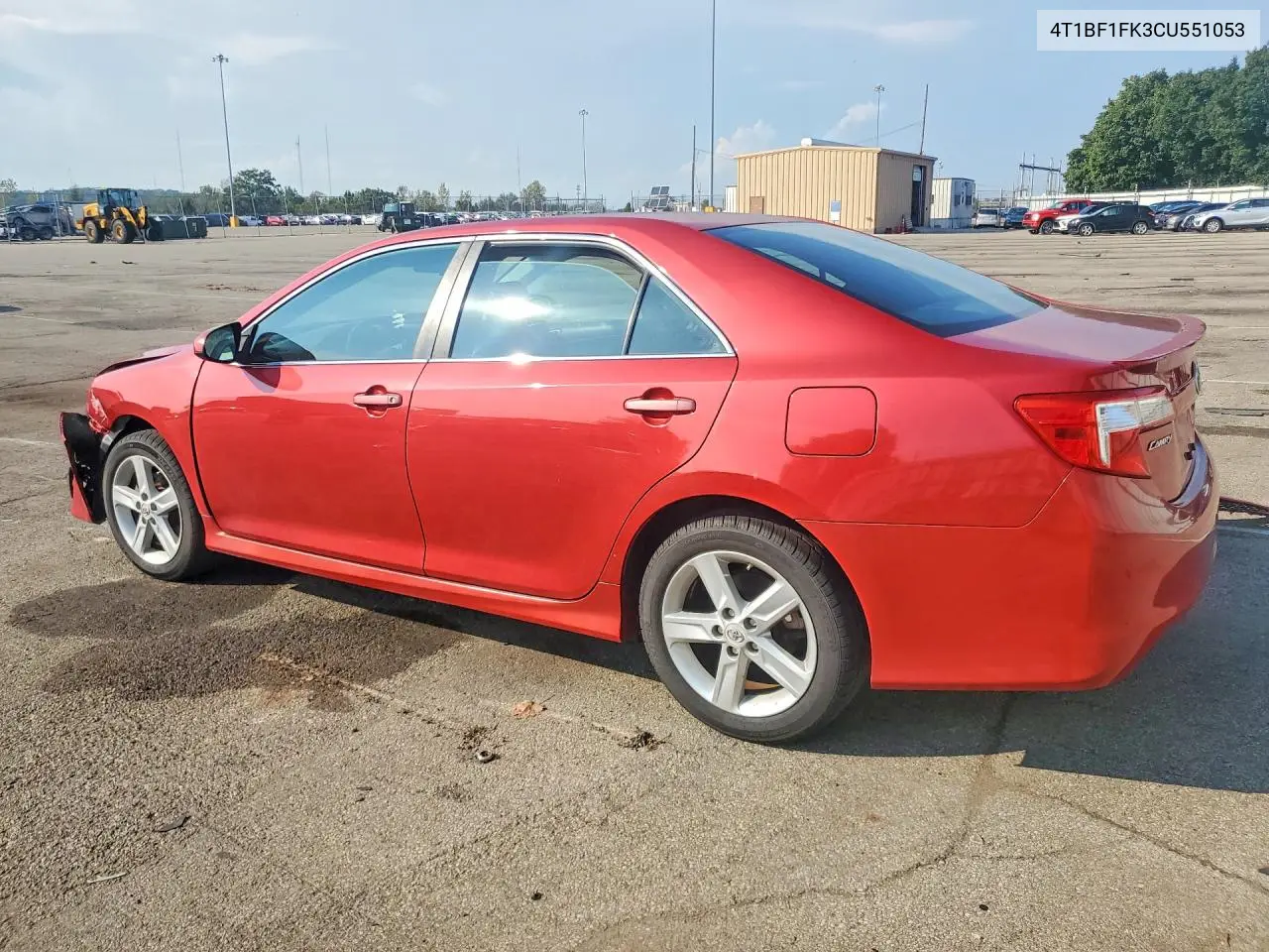2012 TOYOTA CAMRY VIN 4T1BF1FK3CU551053 — фото 2