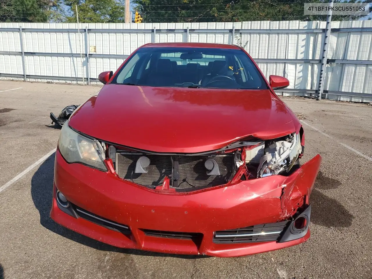 2012 TOYOTA CAMRY VIN 4T1BF1FK3CU551053 — фото 5