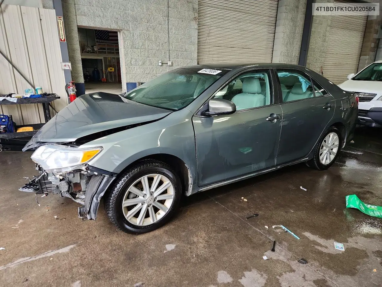 TOYOTA CAMRY 2012, VIN 4T1BD1FK1CU020584