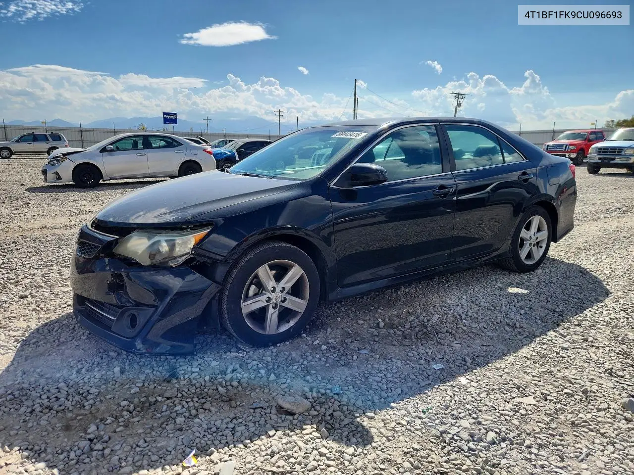 TOYOTA CAMRY 2012, VIN 4T1BF1FK9CU096693
