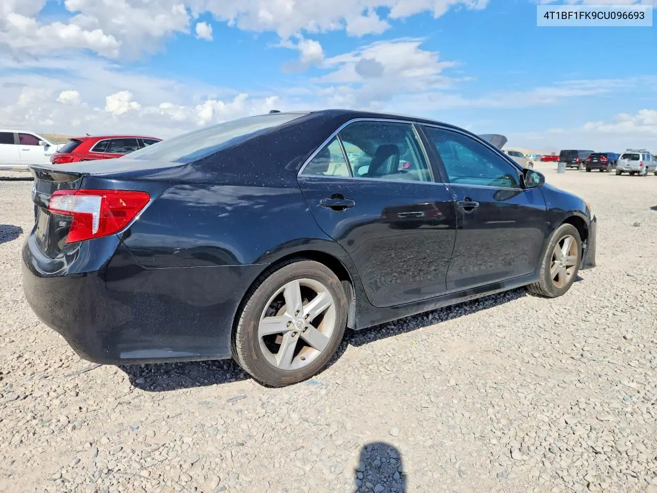 2012 TOYOTA CAMRY VIN 4T1BF1FK9CU096693 — фото 3