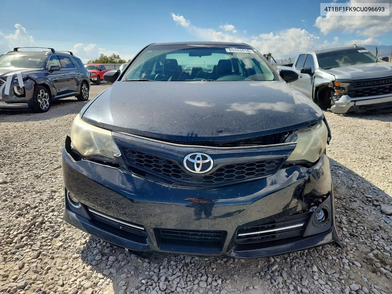 2012 TOYOTA CAMRY VIN 4T1BF1FK9CU096693 — фото 5