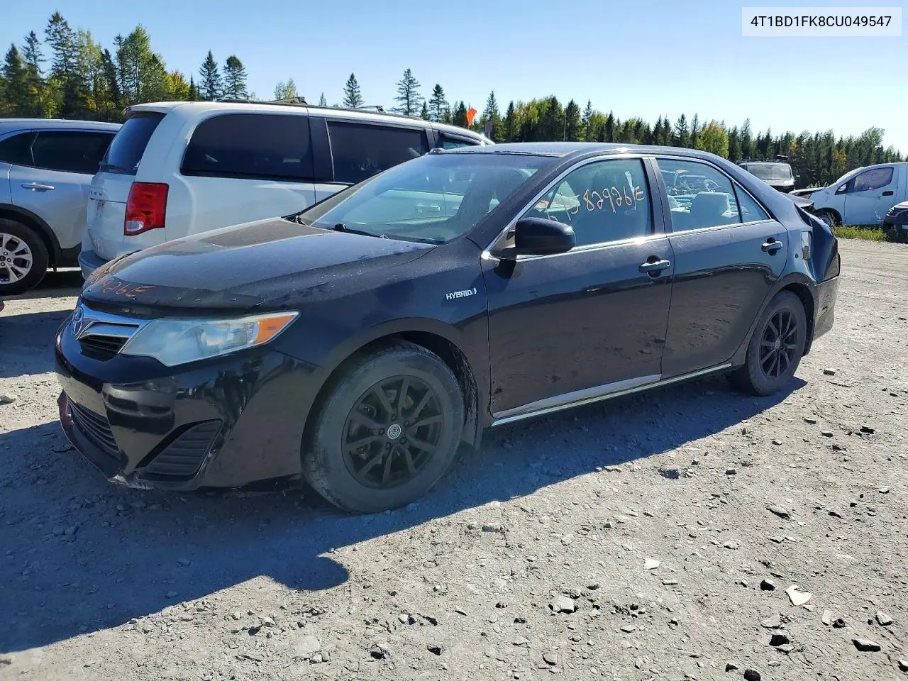 TOYOTA CAMRY 2012, VIN 4T1BD1FK8CU049547