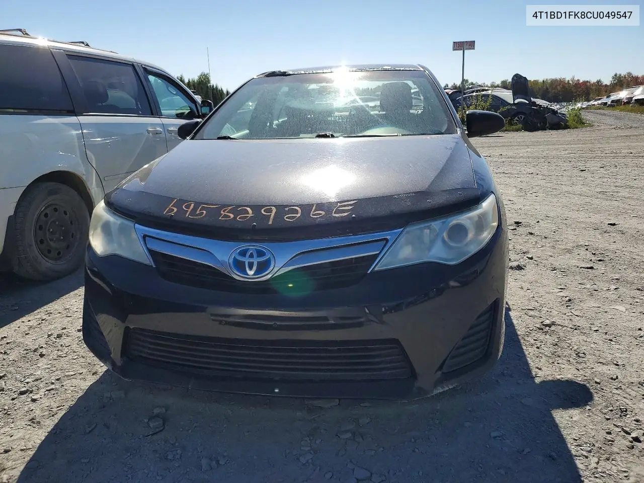 2012 TOYOTA CAMRY VIN 4T1BD1FK8CU049547 — фото 5