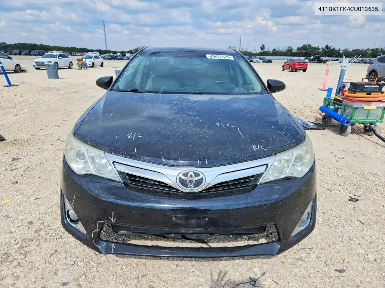 2012 TOYOTA CAMRY VIN 4T1BK1FK4CU013635 — фото 5