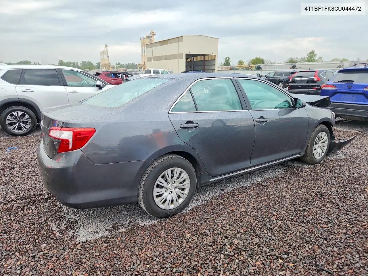 2012 TOYOTA CAMRY VIN 4T1BF1FK8CU044472 — фото 3