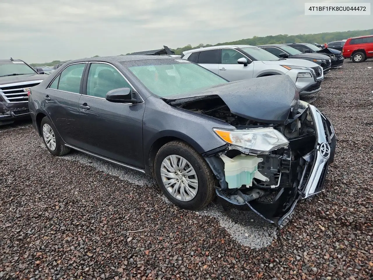 2012 TOYOTA CAMRY VIN 4T1BF1FK8CU044472 — фото 4