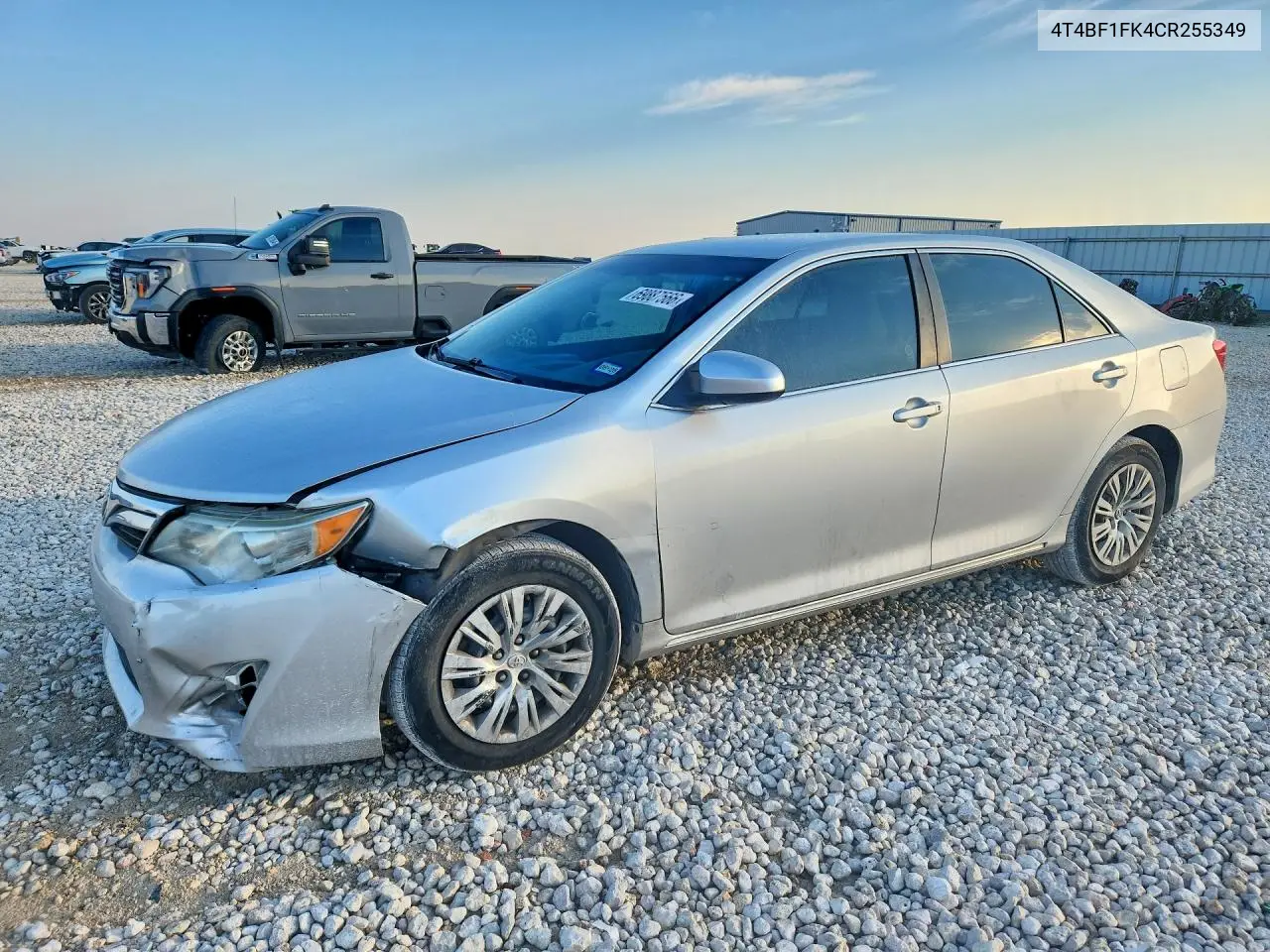 TOYOTA CAMRY 2012, VIN 4T4BF1FK4CR255349
