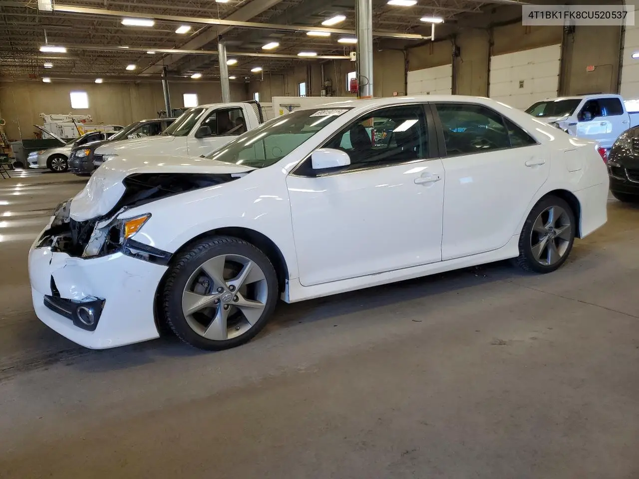 TOYOTA CAMRY 2012, VIN 4T1BK1FK8CU520537