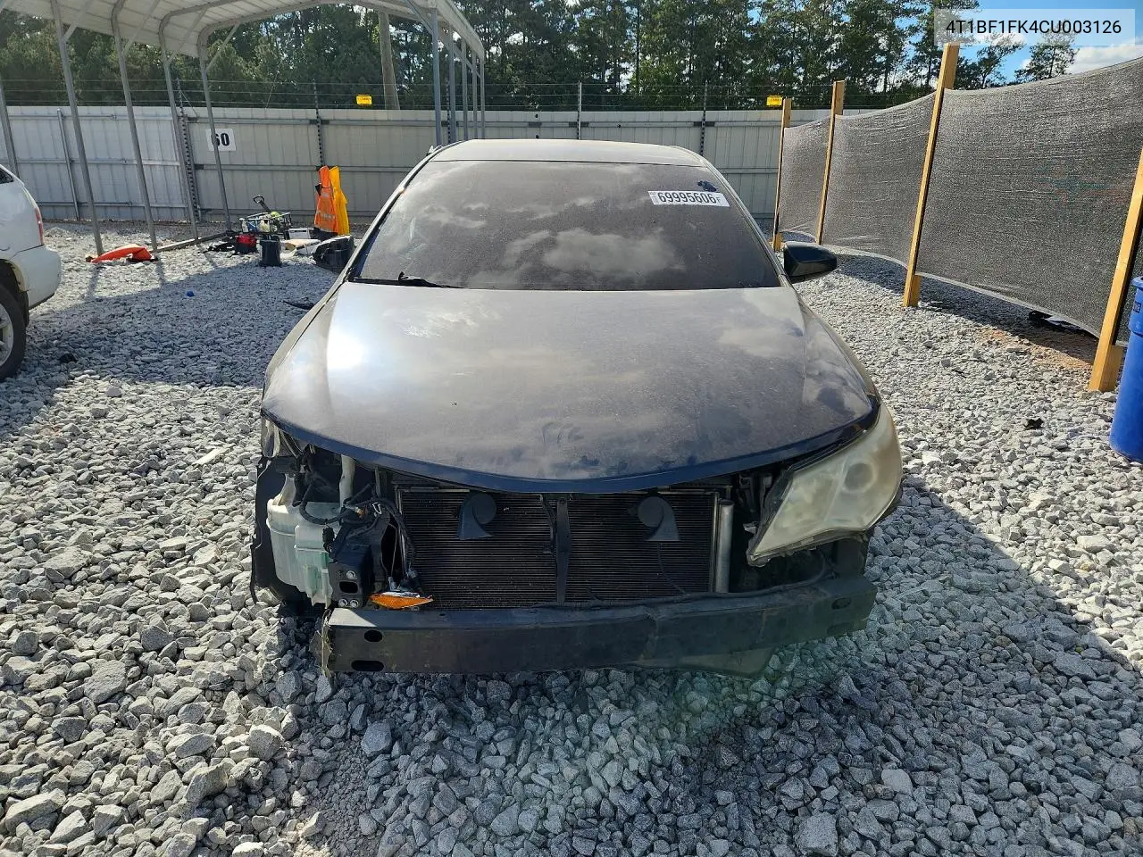 2012 TOYOTA CAMRY VIN 4T1BF1FK4CU003126 — фото 5