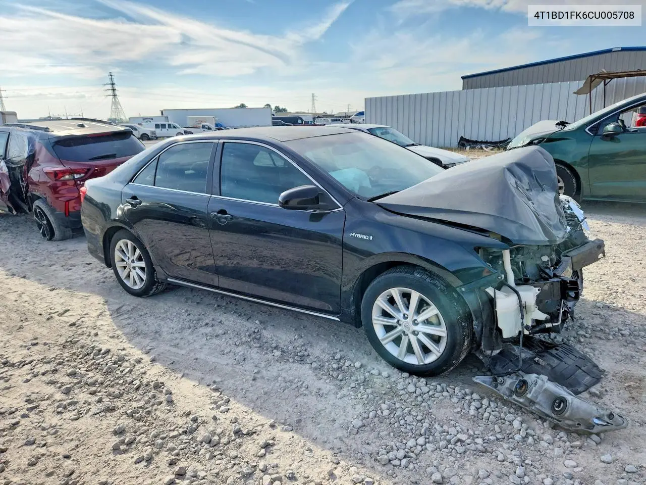 2012 TOYOTA CAMRY VIN 4T1BD1FK6CU005708 — фото 4