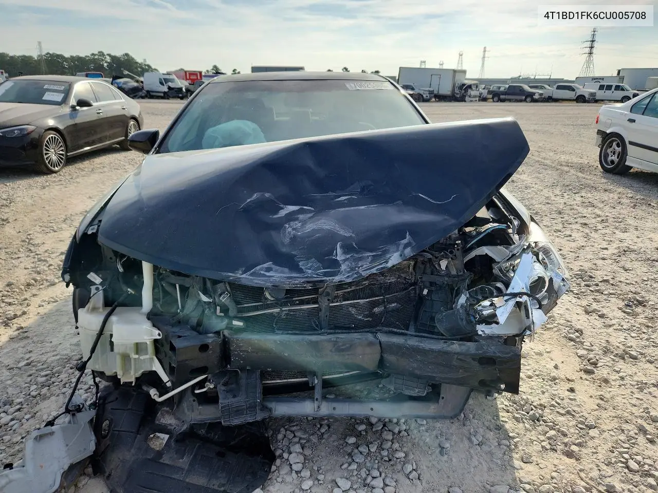 2012 TOYOTA CAMRY VIN 4T1BD1FK6CU005708 — фото 5