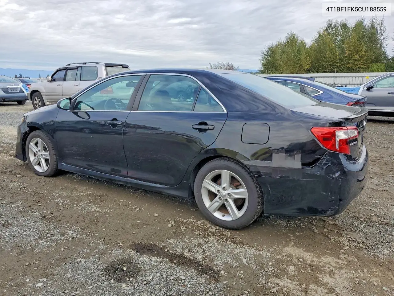 2012 TOYOTA CAMRY VIN 4T1BF1FK5CU188559 — фото 2