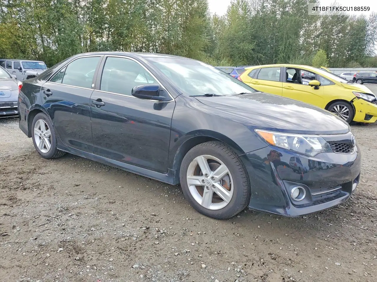 2012 TOYOTA CAMRY VIN 4T1BF1FK5CU188559 — фото 4
