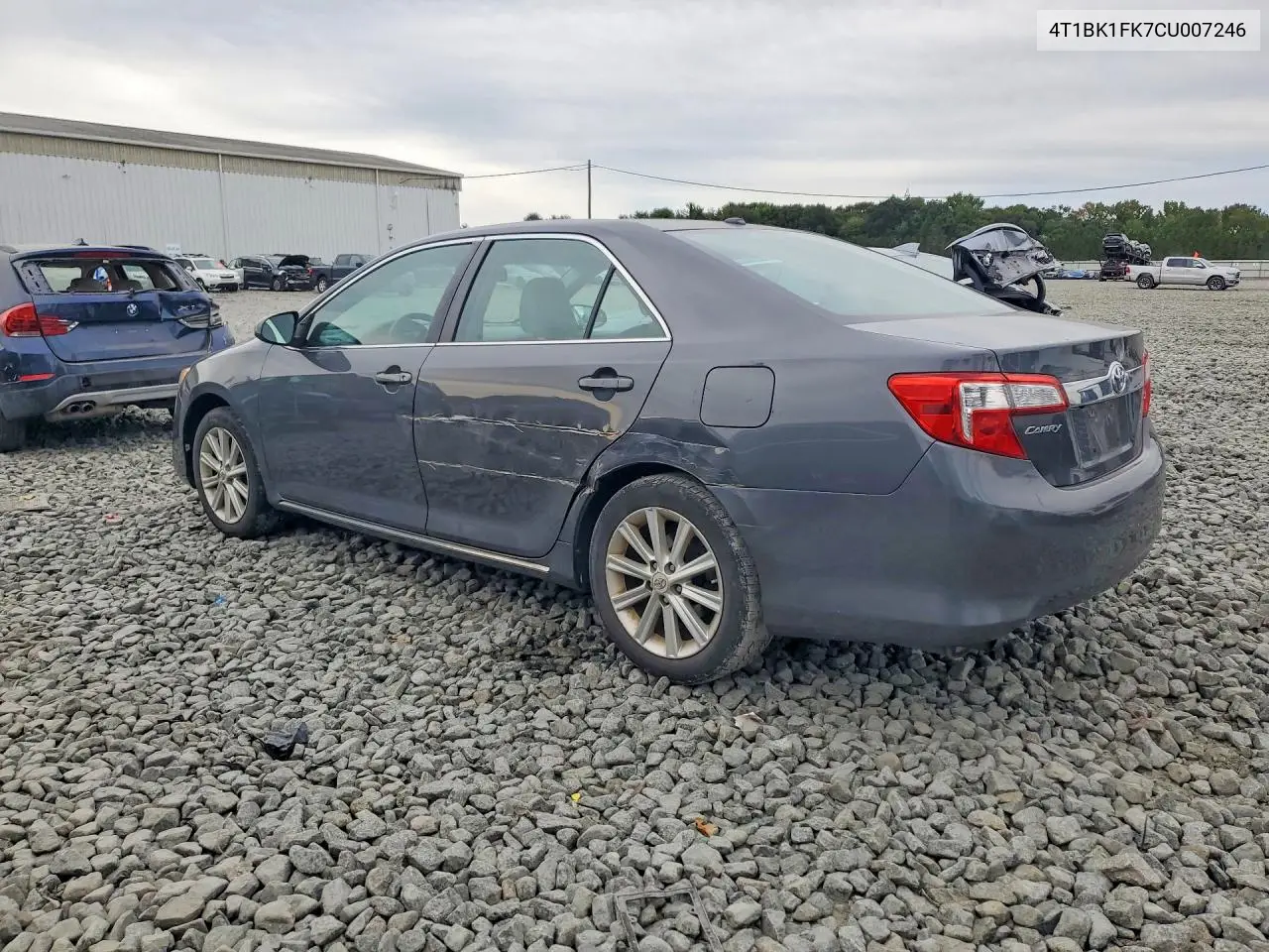2012 TOYOTA CAMRY VIN 4T1BK1FK7CU007246 — фото 2
