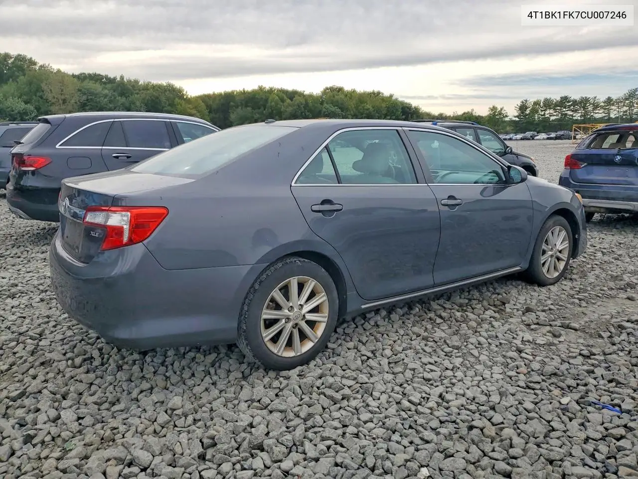 2012 TOYOTA CAMRY VIN 4T1BK1FK7CU007246 — фото 3